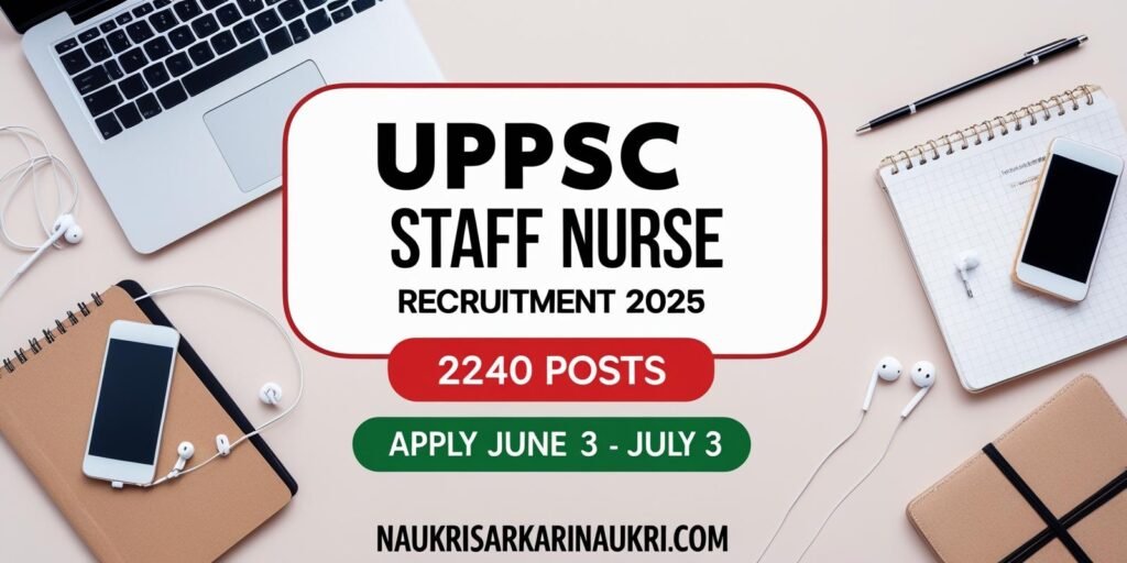 UPPSC Staff Nurse Recruitment 2025