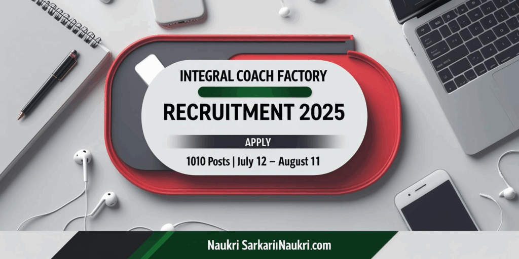 Integral Coach Factory Recruitment 2025