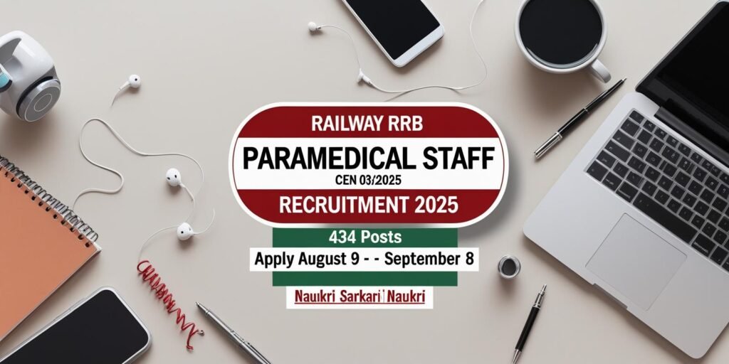 Railway RRB Paramedical Staff CEN 032025