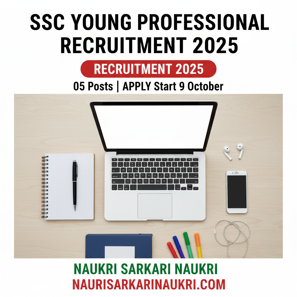 SSC Young Professional Recruitment 2025 