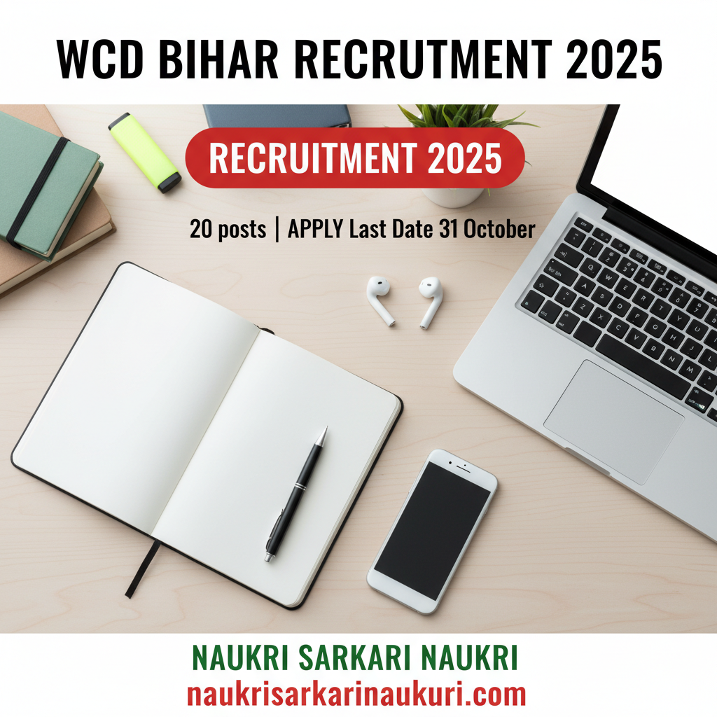 WCD Bihar Recruitment 2025